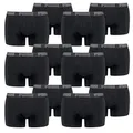 PUMA 12 er Pack Boxer Boxershorts Men Herren Unterhose Pant Unterwäsche, Farbe:230 - Black/Black, Bekleidungsgröße:S