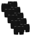 PUMA 10 er Pack Boxer Boxershorts Men Herren Unterhose Pant Unterwäsche, Farbe:230 - Black/Black, Bekleidungsgröße:S
