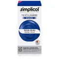 simplicol Textilfarbe intensiv (18 Farben), Royal-Blau 1809 Dunkelblau: Einfaches Färben in der Waschmaschine, All-in-1 Komplettpackung