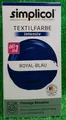 Simplicol TEXTILFARBE ROYAL BLAU färbt gleichmäßig intensive Farben Versand 0€