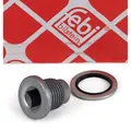 febi Ölablassschraube + Dichtring M16x1,5mm für DACIA MB OPEL RENAULT VOLVO