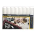 Securit Kreidemarker ORIGINAL LARGE, 8er Etui, weiß, Sie erhalten 1 Packung, Packungsinhalt: 8 er Etui