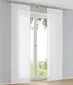 Kutti Schiebegardine Boston Schiebevorhang (1 St), Paneelwagen, halbtransparent, Schiebevorhang uni (1 St)
