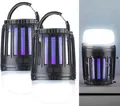 NEU 2er Pack 2in1-UV-Insektenvernichter Insektenlicht für Camping Outdoor Zelten