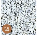 GarPet Kieselsteine Kieselsteine Garten Zierkies Weiß 25 kg Aquarium Kies Carrara Marmor