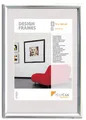 Kunststoff Bilderrahmen Design Frames silber, 50 x 70 cm