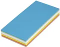 MAUL Moderationskoffer Moderationskarten Rechteck 95x205mm sortiert VE=120 stück