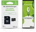 microSD Speicherkarte S&L für LG Wing 5G - Speicherkapazität: 64 GB
