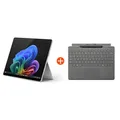Microsoft Surface Pro (11. Edition) Copilot+ PC 13" 2in1 Platin Snapdragon X Plus 16GB/512GB SSD Win11 EP2-08345 ohne Netzteil inkl. Surface Pro Keyboard mit Slim Pen platin