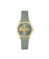 Lacoste Quarzuhr CROCODELLE 2001481, Armbanduhr, Damenuhr, Silikonarmband, analog