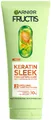 GARNIER Haarspülung GARNIER FRUCTIS KERATIN SLEEK SPÜLUNG, 6er Pack, Für trockenes, zu Frizz neigendes Haar, stärkt und entwirrt, vegan.