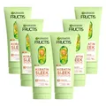 Garnier Fructis Keratin Sleek Spülung mit Arganöl und Keratin-Komplex für trockenes und zu Frizz neigendes Haar, 6x200 ml