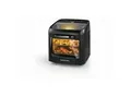 Gourmetmaxx Minibackofen GOURMETmaxx, Schwarz, Metall, Kunststoff, 33.7x35.5x44.6 cm, herausnehmbares Krümelblech, akustisches Signal Ein-/Aus, Display, elektronischer Timer, Innenbeleuchtung, elektronische Temperaturregelung, Küchengeräte, Sonstige Küchengeräte