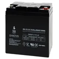 Akku 12V 28Ah AGM Blei GEL USV Batterie kompatibel LC-X1228AP 25Ah 26Ah 27Ah