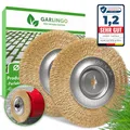 Fugenbürste 2er Set - Kompatibel mit Einhell BG-EG 1410, GC-EG 1410 & GC-CC 18 Li - Passend für Akku-Fugenreiniger & Unkrautbürste