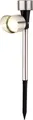 LED Solar Außenleuchte 23cm Edelstahl Warmweiß