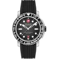 SWISS MILITARY HANOWA Herrenuhr Quarzuhr schwarz / silber onesize Herren 44 SMWGN0001701, SMWGN0001720, SMWGN0001730 - Silber