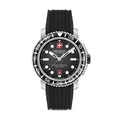 Swiss Military Hanowa SMWGN0001701 Black Marlin Herrenuhr mit Silikonarmband 20