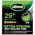 Slime 30073 Fahrradschlauch mit Slime- Pannendichtmittel, selbstdichtend, vorbeugen und reparieren, Presta-Ventil 29" x 1.85-2.20", Schwarz