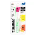 WINGBRUSH® Interdentalbürste Starter-Set inkl. 3 x Wechselbürsten | Bekannt aus "Die Höhle der Löwen"