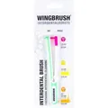 WINGBRUSH Starter-Set Halter m.3 Bürsten 1 St
