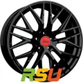 4x MAM RS4 black painted 7.5x17" ET45 LK5 108 ML 72.6 Alufelgen 17 Zoll