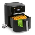 GOURMETmaxx Heißluftfritteuse 6L Airfryer 200° Heißluft Farbdisplay Touchscreen