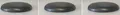 3 x Verteilerdose SCHWARZ Abzweigdose Deckenverteilerdose Baldachin FLACH Ø 10cm