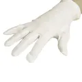 Zwirnhandschuhe aus Baumwolle Gr. 7