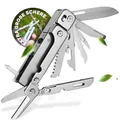 TREKLINE Multitool [440C Edelstahl] Outdoor Camping Survival Multitool Werkzeug Messer, Überlebensmesser, Taschenmesser, Multifunktionswerkzeug, Multi Tool, Multifunktionsmesser (Forge Mini)