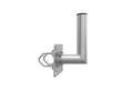 PremiumX SAT-Halterung 15cm Balkon-Ausleger ALU Geländer Balkon-Halterung für SAT-Antenne