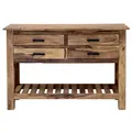 Konsolentisch Rami 110x76x35 aus indischem Sheesham-Massivholz