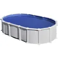 GRE Stahlwand-Pool Poolset , oval, BxLxH: 375 x 610 x 132 cm - weiss