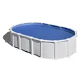 GRE Stahlwandpool-Set 'Haiti' 634 x 399 x 132 cm mit Sicherheitsleiter und Sandfilteranlage