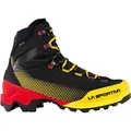 La Sportiva Abalancum St GTX Wanderstiefel für Herren, Schwarz, Gelb 999100, 43 EU