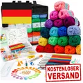 Inscraft Häkelwolle Set 103 Stück 2180yd 30 Farben