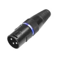 Adam Hall 3 STAR DMX T 3-pol XLR Stecker mit