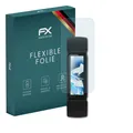 atFoliX 3x Folie für Fitbit Inspire 2 Schutzfolie klar&flexibel