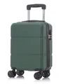 YONSLY Hartschalen-Trolley Hartschalen-Koffer Trolley Rollkoffer Zahlenschloss, Handgepäck, 4 Rollen, ABS-Hartschale, robuster Reisekoffer mit Teleskopgriff,46/55/66/76 cm