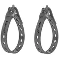 FIXPLUS Spanngurt Strap nano/slim fit | 23 cm | grau | 2 Stück