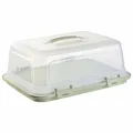 ENGELLAND Kuchen-Transportbox Tortenplatte Haube Box Kuchenplatte Pistaziengrün