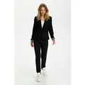 Blazer Regular fit black white
