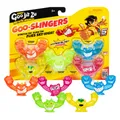 Moose Heroes of Goo Jit Zu Meteor Madness Dehnbare Figuren 5er-Pack Goo Slingers Hyper Blast Slingers 5 cm (43086)