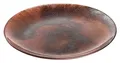 Leonardo Poesia Platzteller handgefertigt Glas in rose und braun Ø 32 cm
