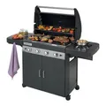 Camping Gazbarbecue LPG Und Methan 4 Series Classic LS Plus DualGas Schwarz