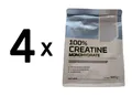4 x OstroVit Creatine Monohydrate, Natural - 500g (19,50 EUR/kg)