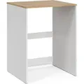Waschmaschinenschrank Vicco Viktor Weiß/Artisan 68 x 88.2 cm, Model 57504 - Weiß/Braun