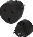Brennenstuhl Reisestecker Kupplung GB + Stecker DE, Blister-Karte