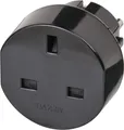 Brennenstuhl Reisestecker Reiseadapter Euro Steckdose England Stecker Schwarz