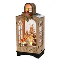 Holz Laterne Winterwald SIGRO